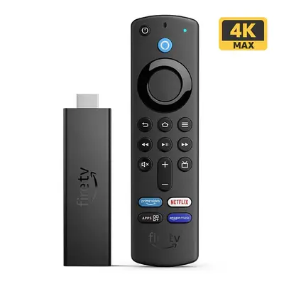 Amazon Fire TV Stick 4k Max - Supports Wi-Fi 6, Alexa Voice, Remote (includes TV controls)