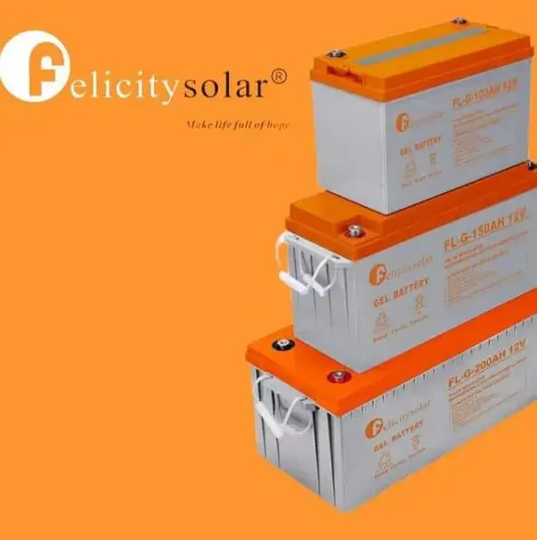 Felicity 12 Volts Solar Deep Cycle GEL Battery For Solar System (1 Year Manufacture Warranty)