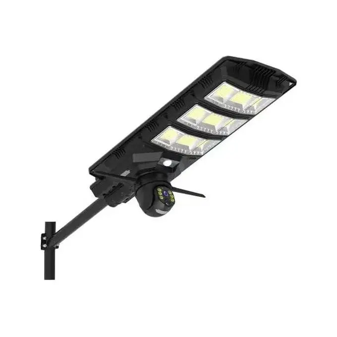 FELICITY High Quality MPPSolar Light 4G Solar powered AI CCTV Camera on 450W LED Solar Street Lamp