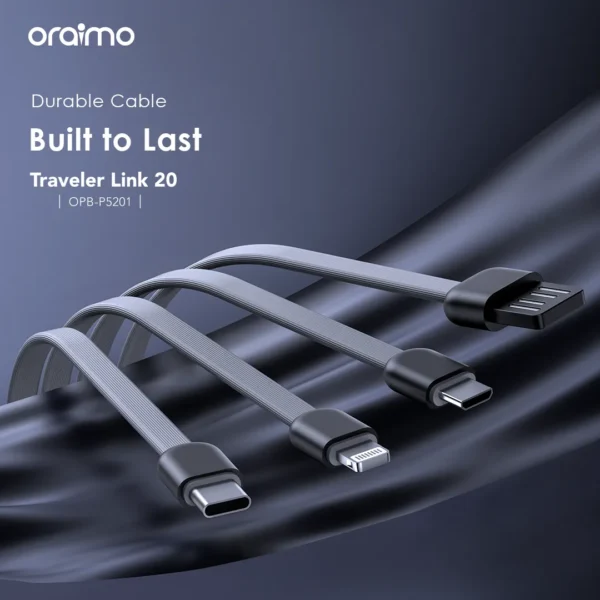 oraimo Traveler Link 20 20000mAh 12W Power Bank - Image 4